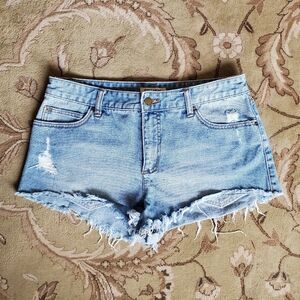 Billabong Cut-off Denim Shorts - 30